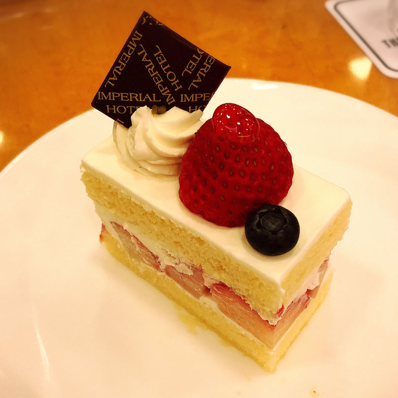 いちごのショートケーキ(ランデブーラウンジ・バー)