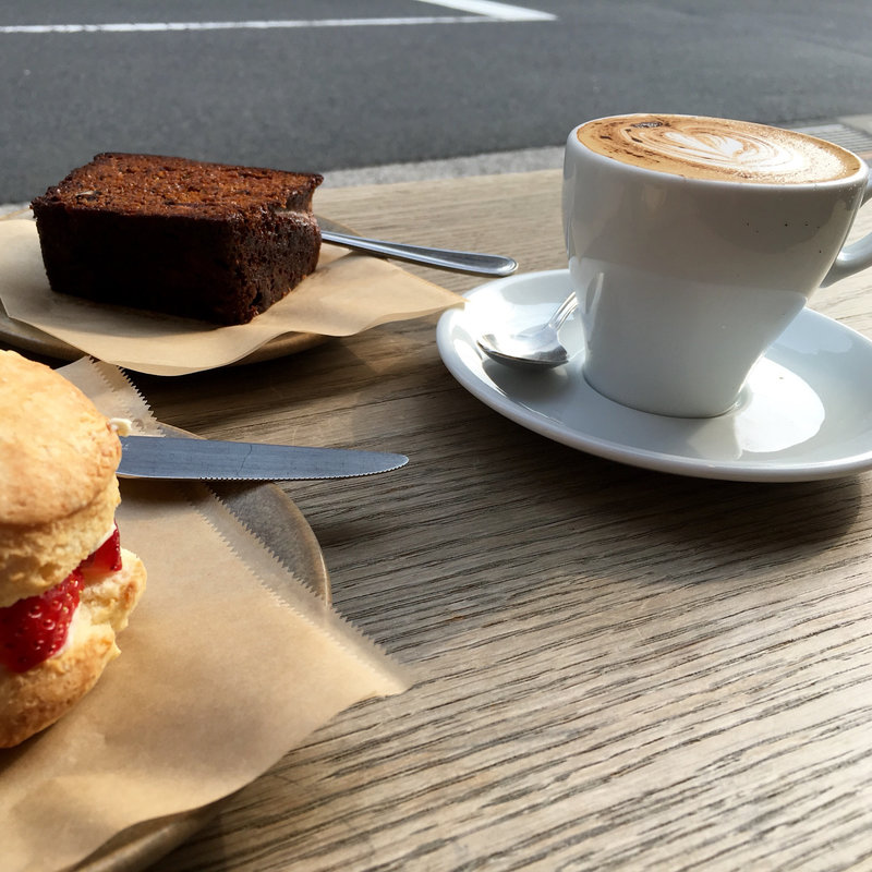 フラットホワイト(Allpress Espresso Tokyo Roastery & Cafe │ オールプレス・エスプレッソ 東京ロースタリー＆カフェ)