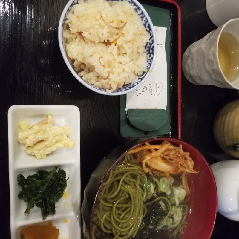 そば定食(瓦そばPIN（ピン）名古屋錦店)