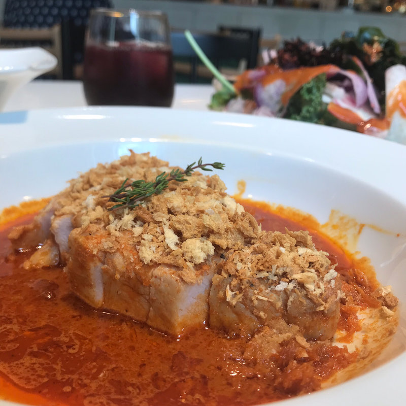 揚げないロースカツカレー インド風(re:Dine GINZA)