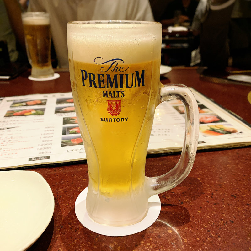 ザ・プレミアム・モルツ(焼肉DOURAKU  （どうらく）)