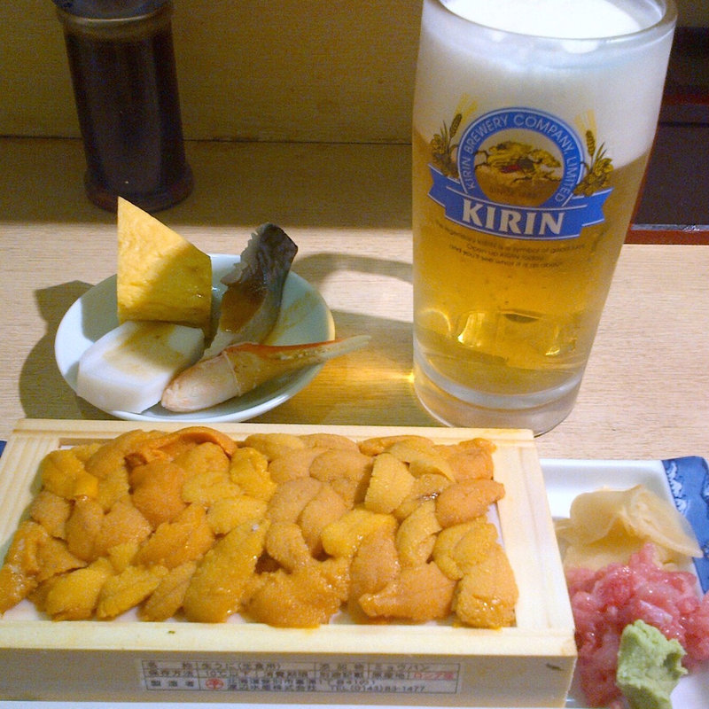 生うに定食(鈴木水産)