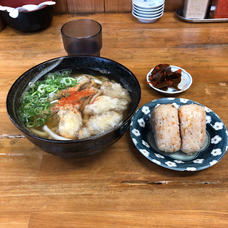 ごぼう天うどん(天ぷらうどん)