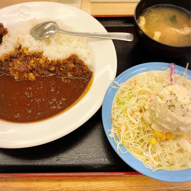 オリジナルカレーポテトサラダセット(松屋 中目黒店 )