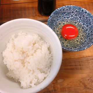 セット白ご飯＋50円で卵かけ(ゆうすけ)
