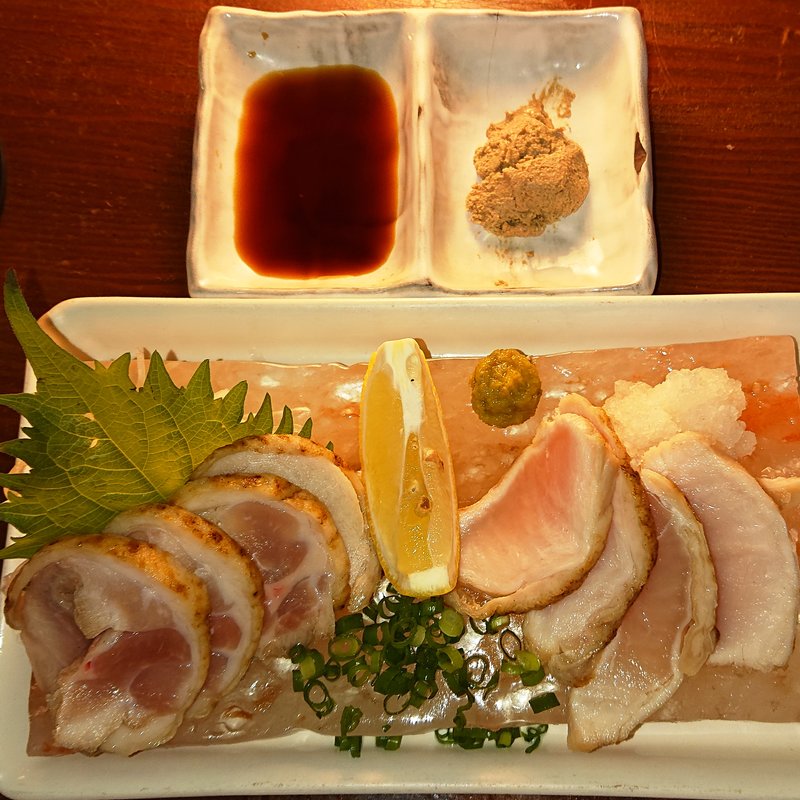 総州 紅楽美のたたき 特製肝ぽん酢(とり鉄　川崎仲見世通り店　)