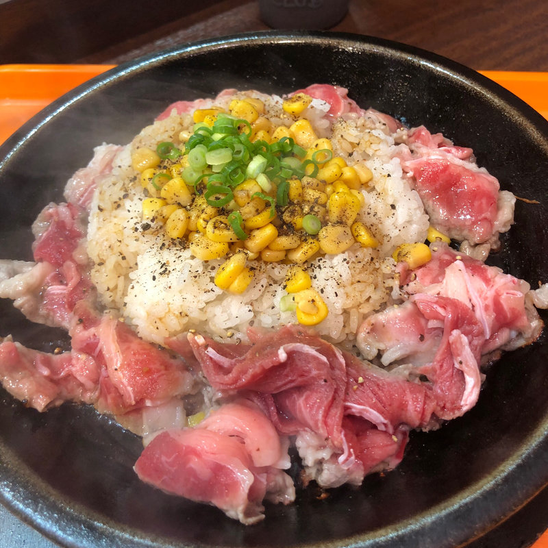 お肉たっぷりビーフペッパーライス(いきなりステーキ イオンモールりんくう泉南店)