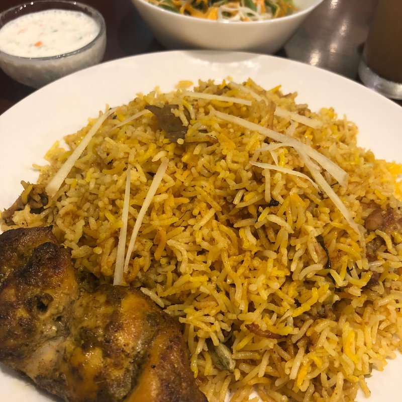 チキンビリアニ(インドネパール料理Royal Everest Cafe & Bar)