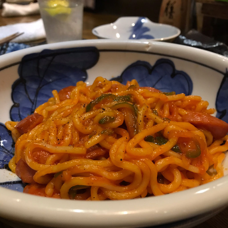 焼きそばナポリタン(ロヂウラ)