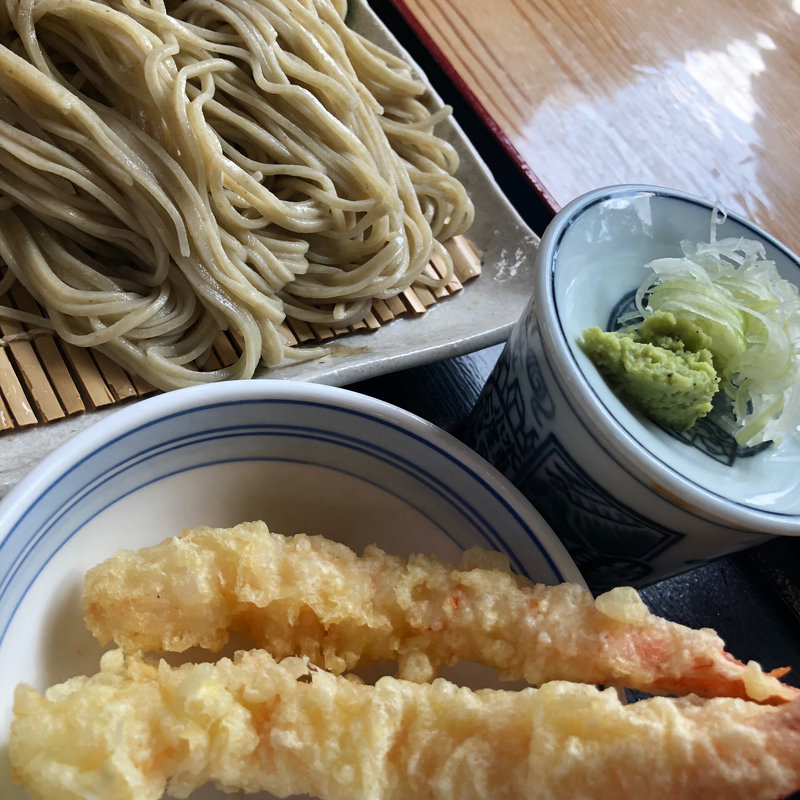 海老天ぷら蕎麦(池本茶屋 )