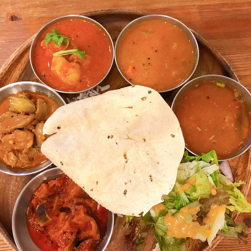 本日の選べるカレー＆おかず(大岩食堂 )