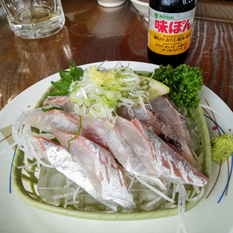 あじ刺身(いさりび食堂 )
