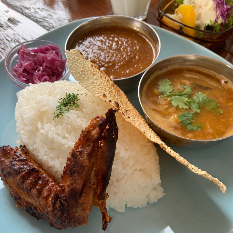 ダブルカレー(ヒナタ屋)