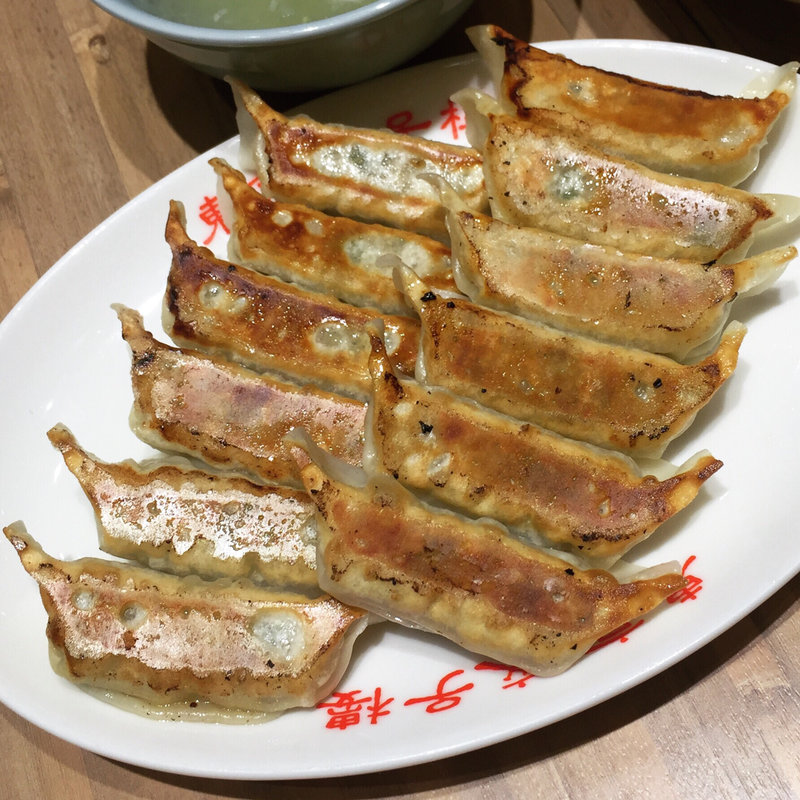 ダブル餃子定食(東京餃子楼 京橋店)