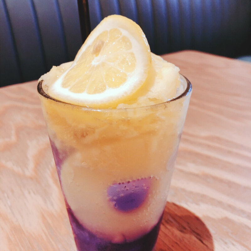 シェイブアイスソーダ(ロンファーチャイニーズパーラー)