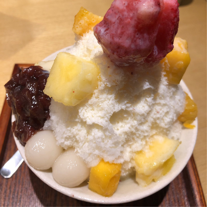 しろくまのかき氷(蟻月 池袋東武店)