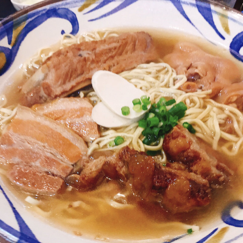 三枚肉そば(楚辺そば)