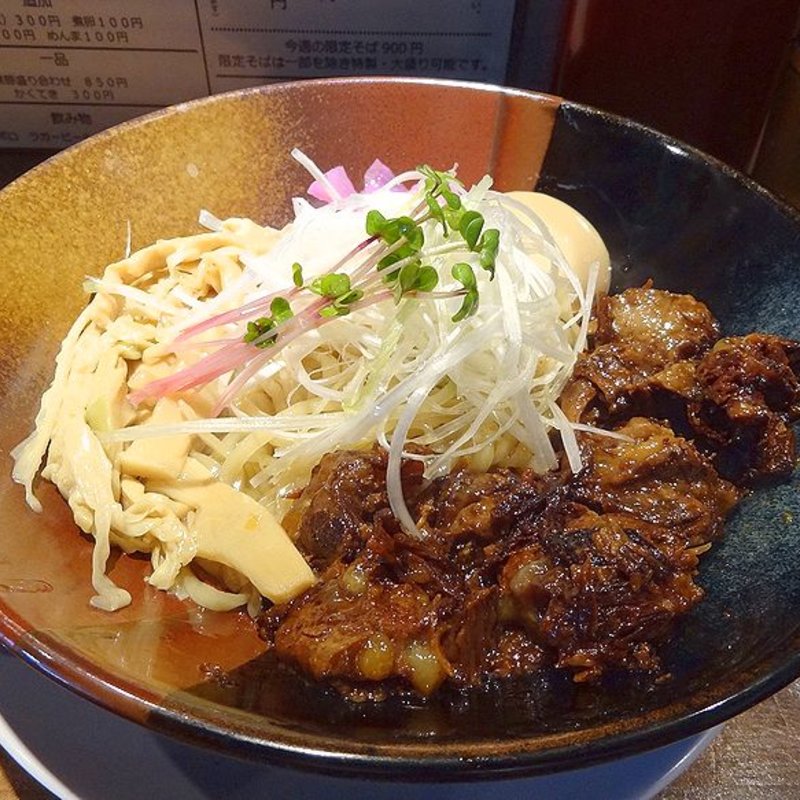 あさり油そば(河内の中華そば 醤 （ヒシオ）)