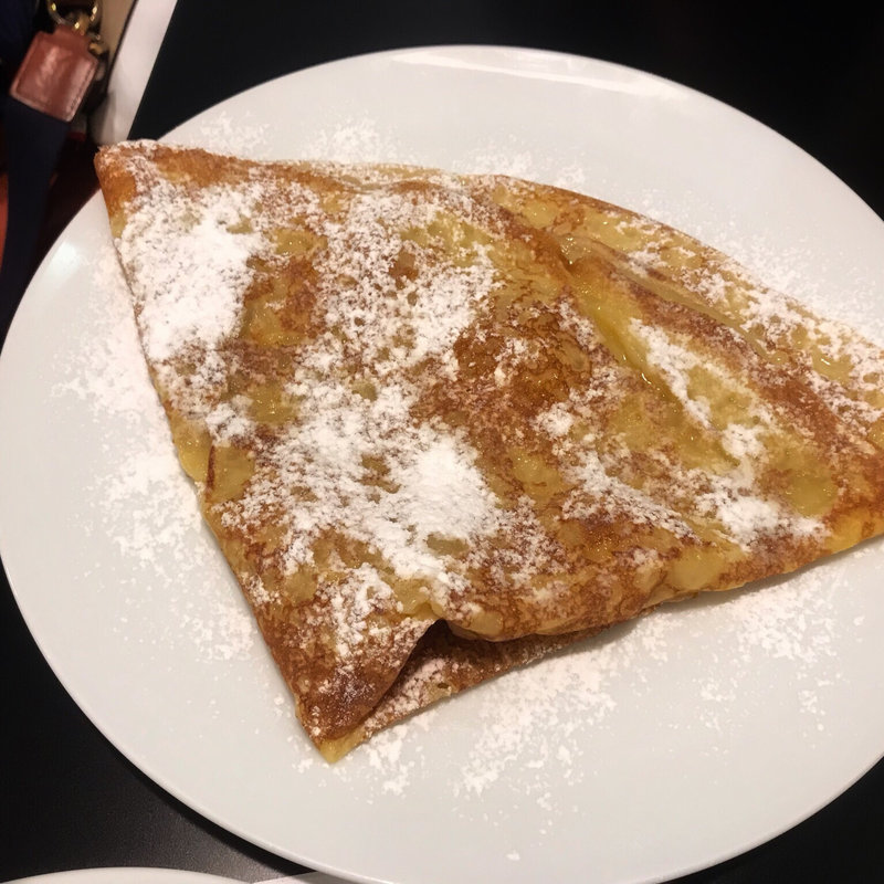 りんごのクレープ(ティ・ロランド ガレットハウス 西武渋谷店 )