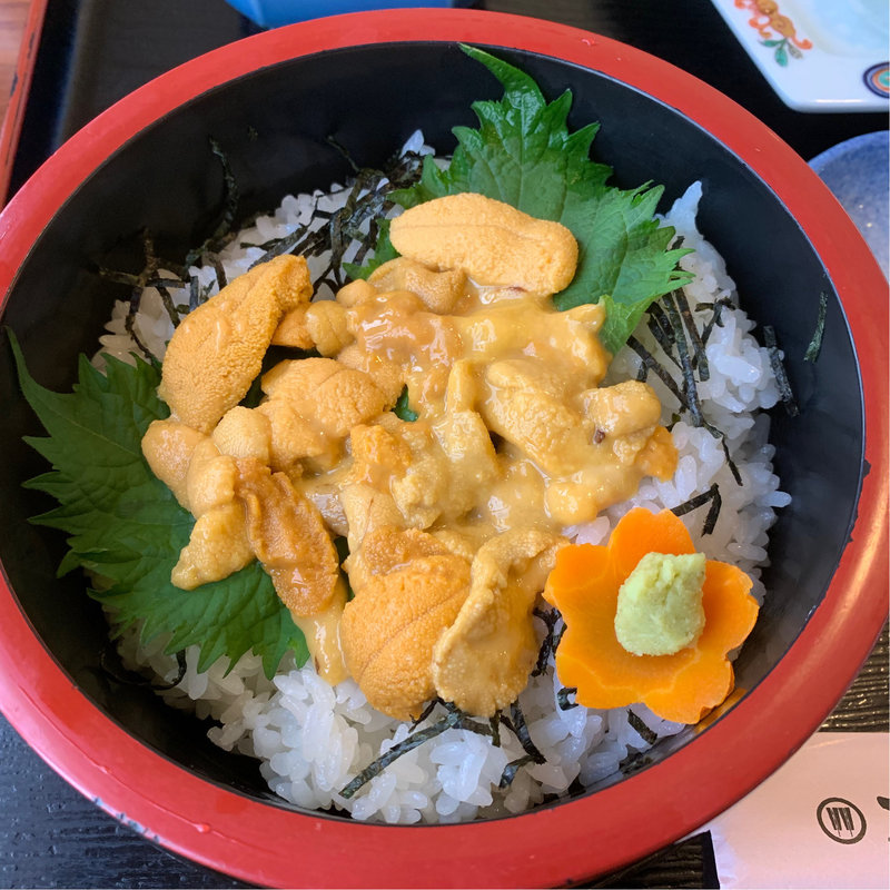 生うに重（いちご煮付）(おおみ屋 （おおみや）)