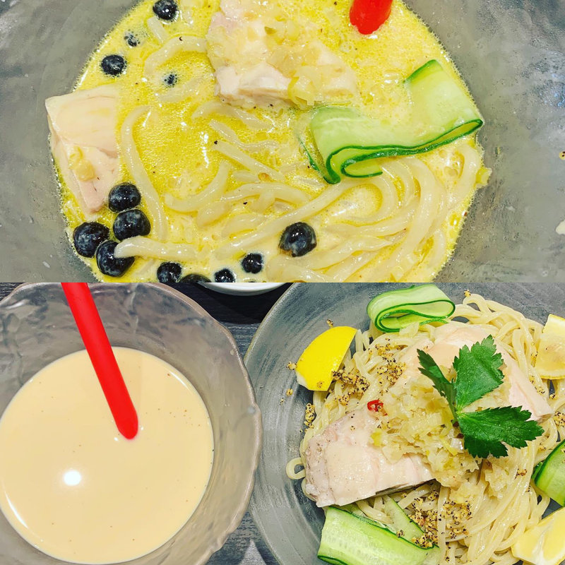 冷しタピオカつけ麺(麺屋武蔵 五輪洞)