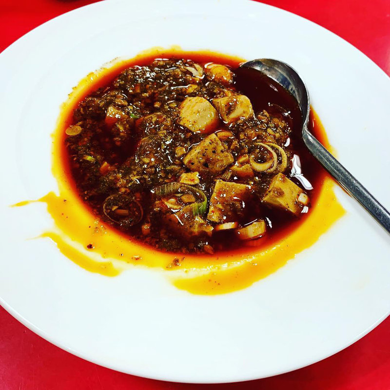 マーボー茄子（香港風　又は　四川風）(神洲之華)