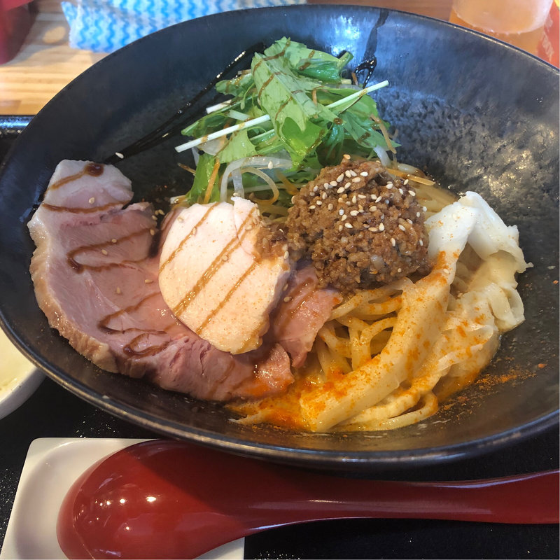 汁なし坦々麺(鯛×ラーメン 君に会い鯛)