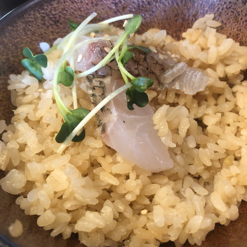 鯛めし(鯛×ラーメン 君に会い鯛)