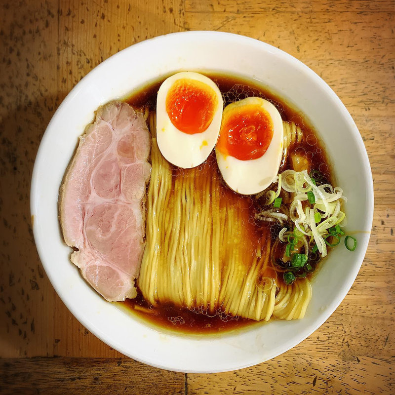 味玉醤油そば(まつや )