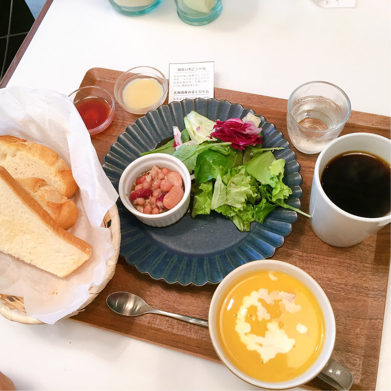 モーニングブレッドセット(SONOKO CAFE)