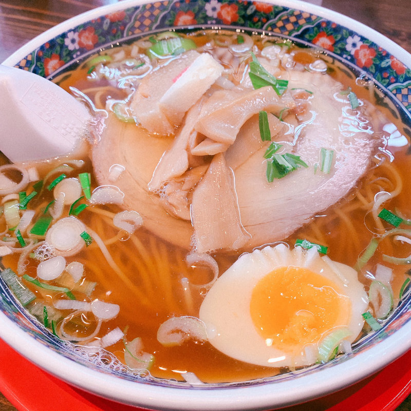 正油チャーシュー麺(麺厨房あじさい 紅店 （函館ベイ美食倶楽部店）)