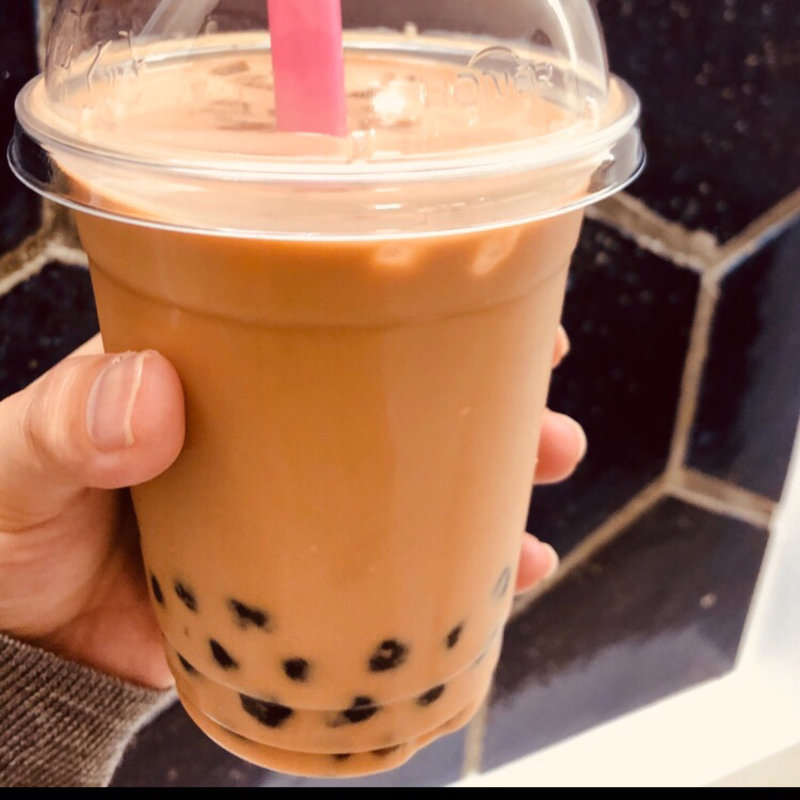 香港タピオカミルクティー(GINZADINING・MIMOZAKAN)