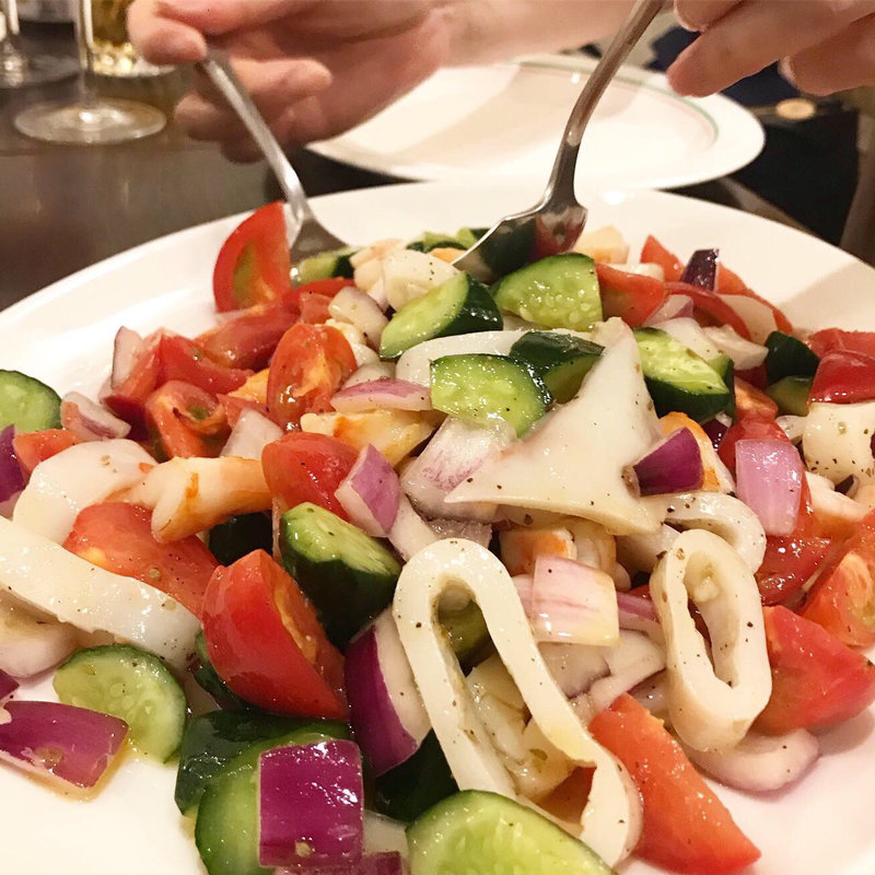 エビと野菜のコロコロマリネ(ドルチェ)