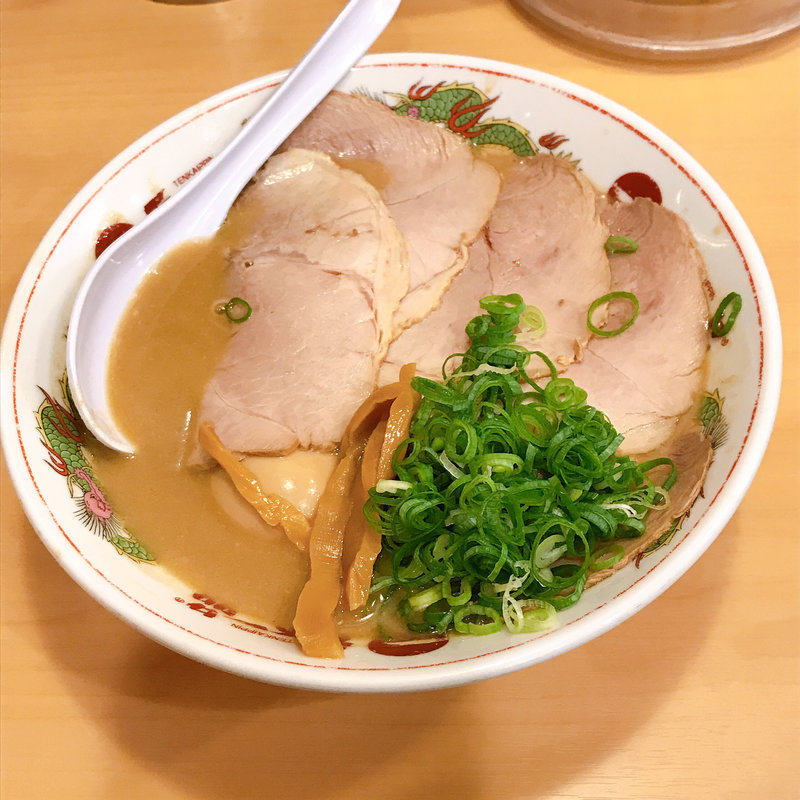 味付煮たまご&チャーシューメン(天下一品 池袋東口店)