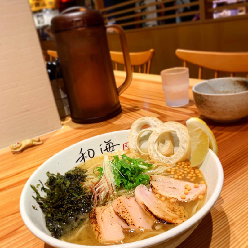 冷やし淡麗煮干し(和海 なんば店)