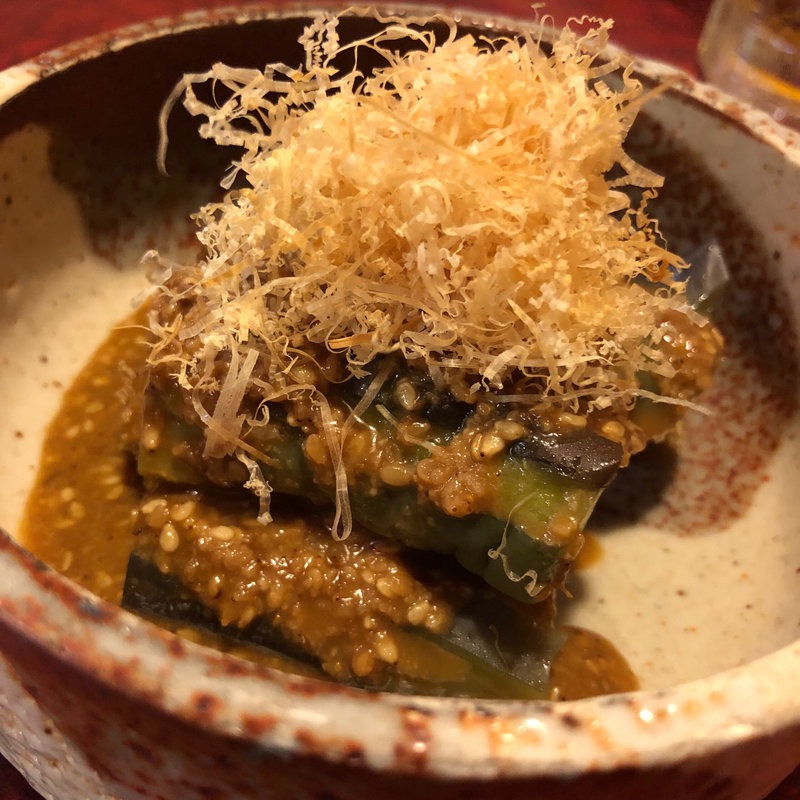 なす胡麻和え(風来坊 )