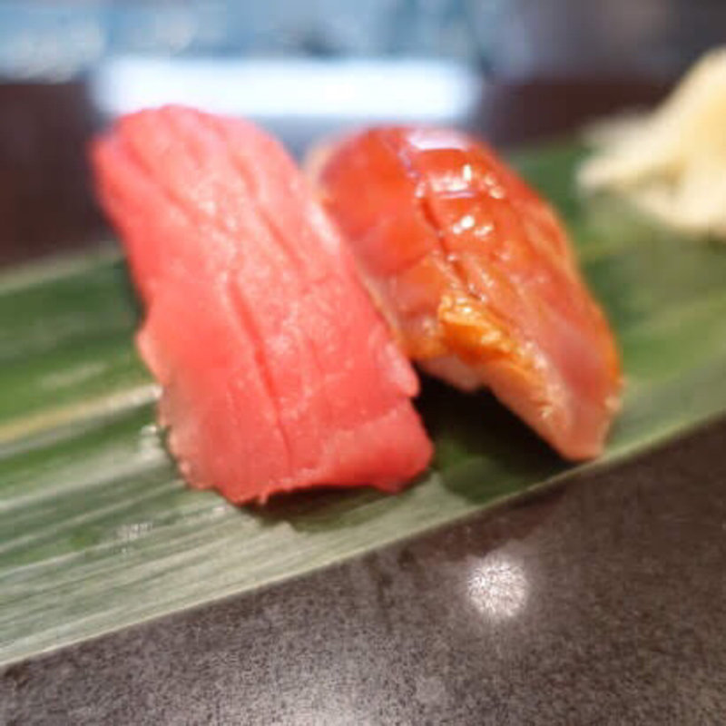 本鮪赤身(立食い寿司 根室花まる 銀座店)