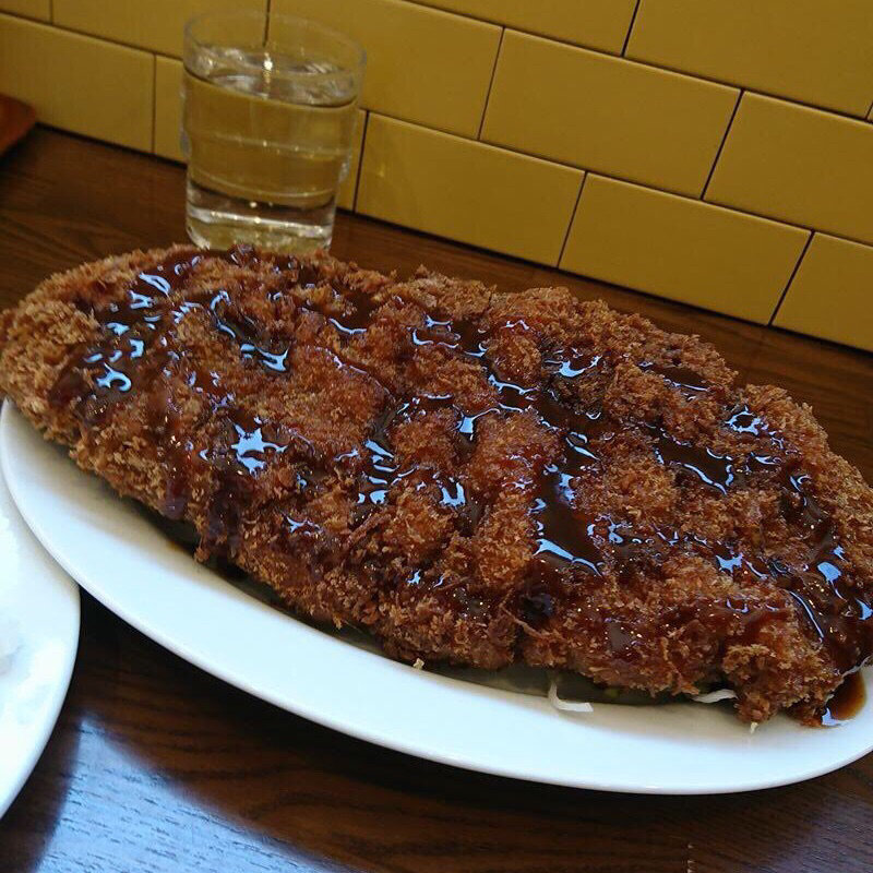 メンチカツ定食 L(洋食 すいす)