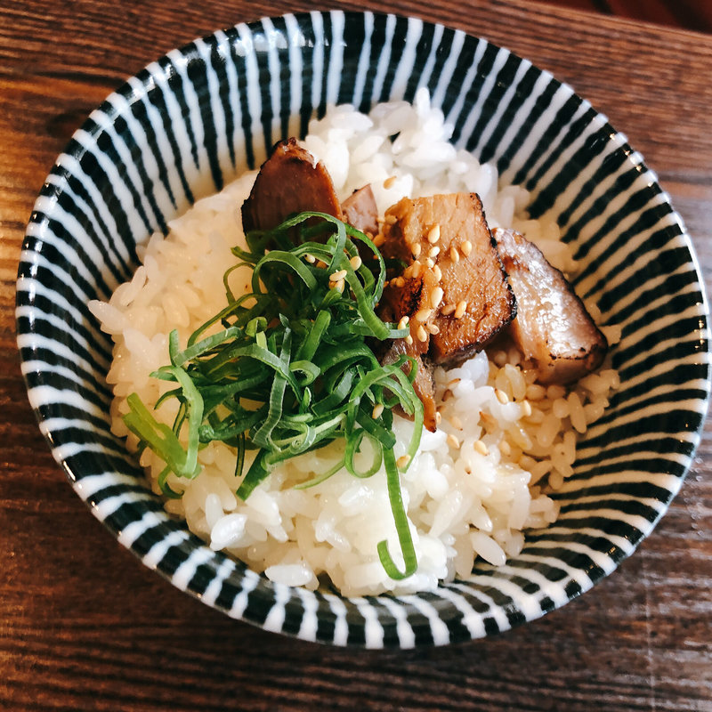 ランチ肉ごはん(らー麺 山さわ)
