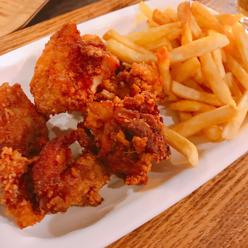 からあげ食べ放題ハイボール飲み放題+生ビールオプション（1h）(あげばか)