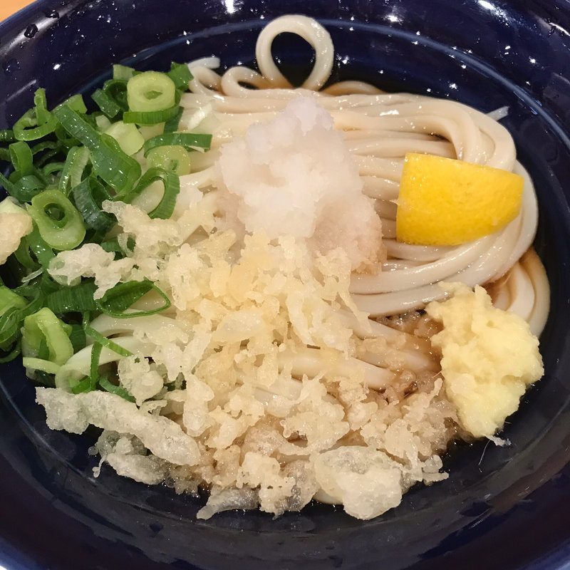 ぶっかけうどん(きりん屋)