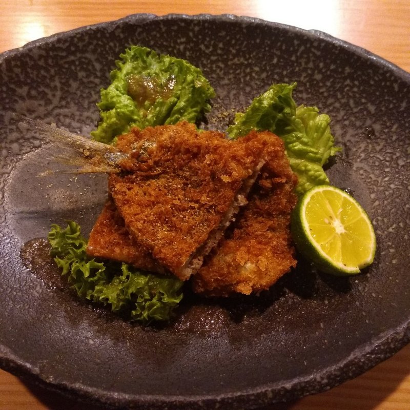 いわしフライ(ぞろ芽 （ぞろめ）)