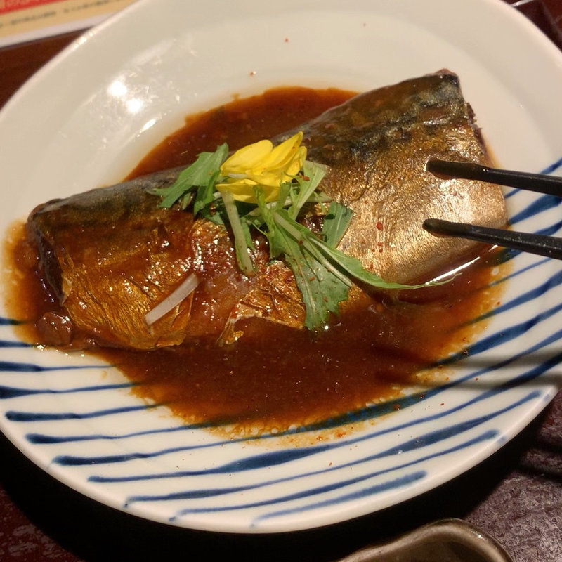 さばの味噌煮(博多　弁天堂)