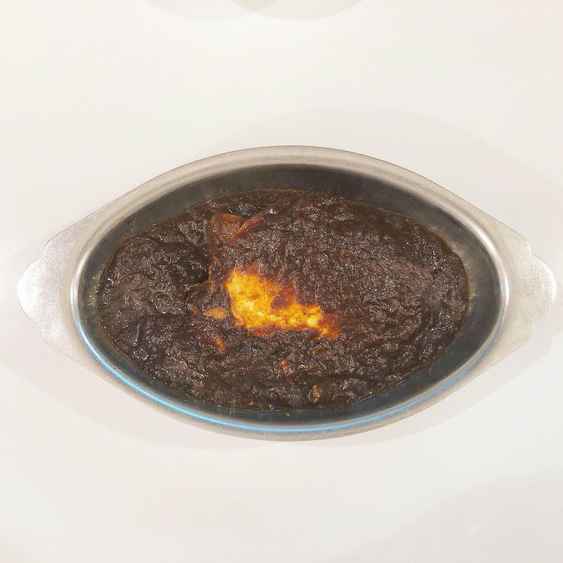 コルマカレー（フライドエッグトッピング）(新川デリー)