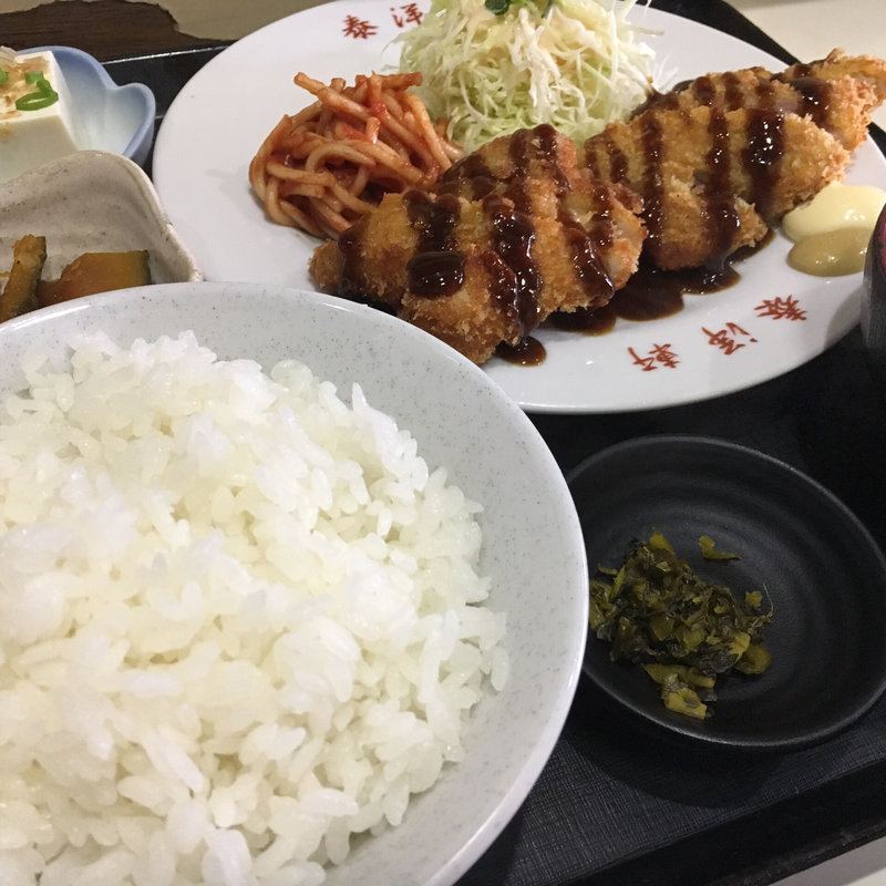 チキンカツ定食(泰洋軒 )