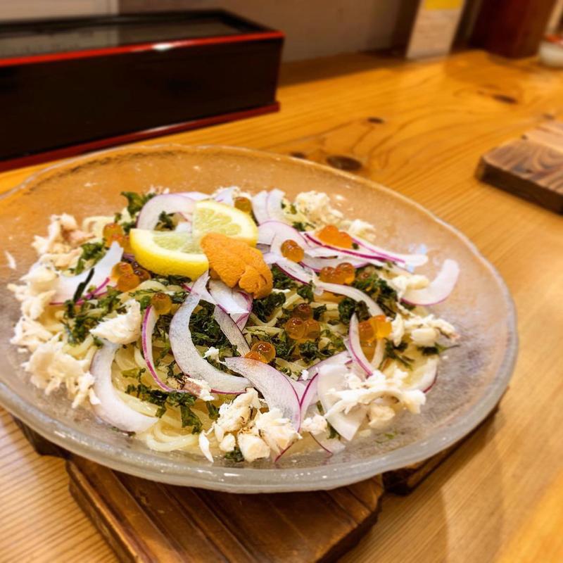 冷製まぜそば 〜令和ver.〜(鯛ラーメン 銀次、ぷるっと。)