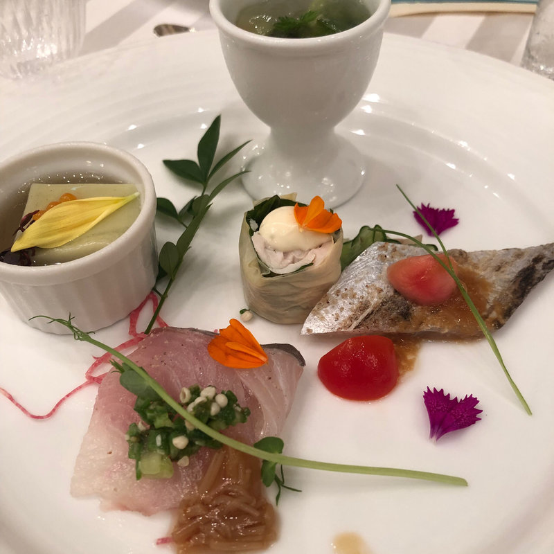 前菜盛り合わせ(阪神獺祭の会)(ウェスティンホテル大阪)