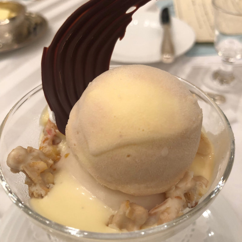 獺祭と胡麻のプリン(阪神獺祭の会)(ウェスティンホテル大阪)