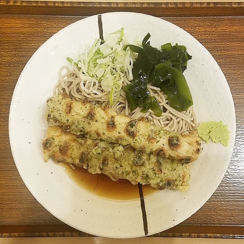 冷しちくわ天そば(しぶそば 池袋店)