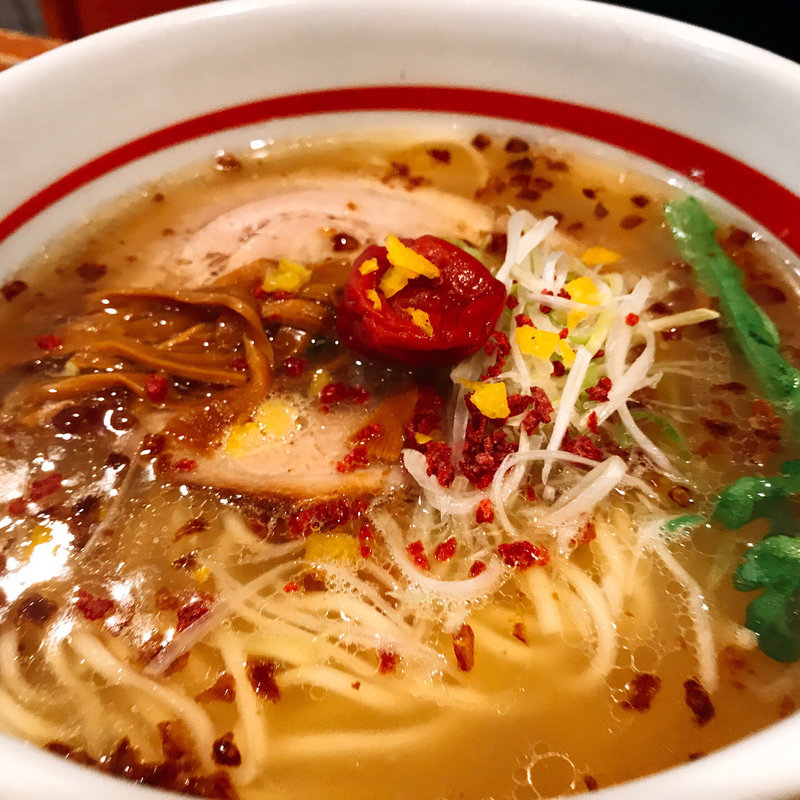 梅塩ラーメン(田原本塩元帥 )